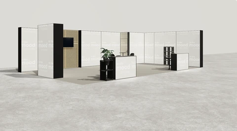 Stoisko w systemie M100 LED