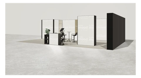 Stoisko w systemie M100 LED
