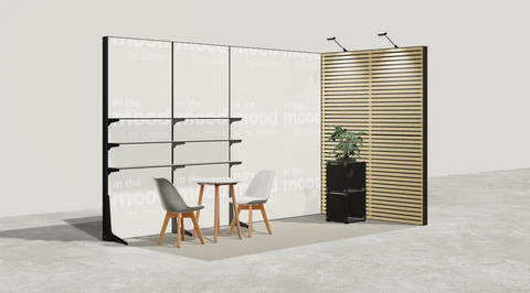 Stoisko w systemie M100 LED
