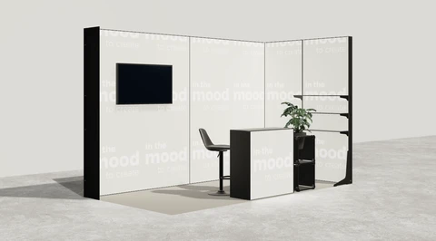 Stoisko w systemie M100 LED
