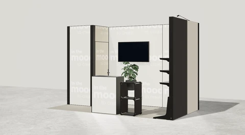 Stoisko w systemie M100 LED