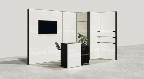 Stoisko w systemie M100 LED