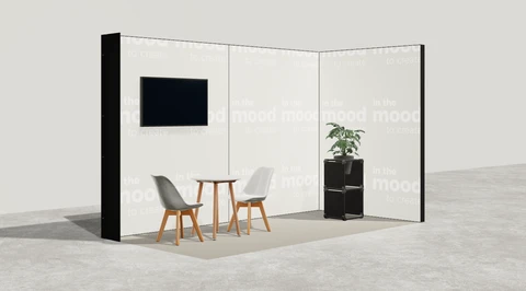 Stoisko w systemie M100 LED