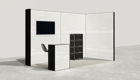 Stoisko w systemie M100 LED
