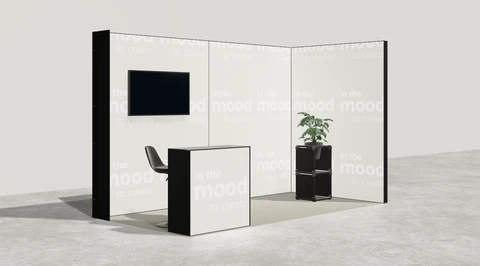 Stoisko w systemie M100 LED