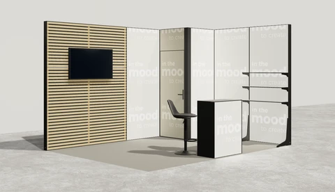 Stoisko w systemie M100 LED