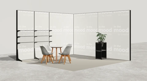 Stoisko w systemie M100 LED