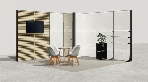 Stoisko w systemie M100 LED