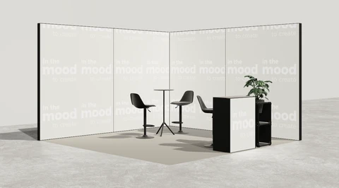 Stoisko w systemie M100 LED