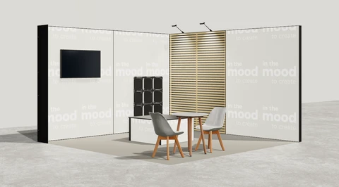 Stoisko w systemie M100 LED