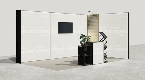 Stoisko w systemie M100 LED