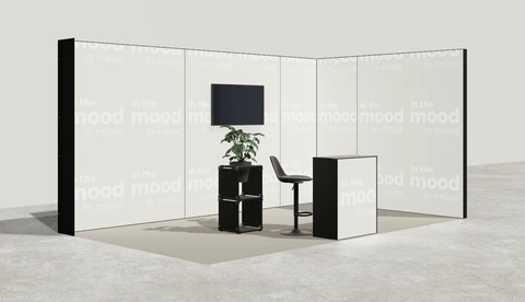 Stoisko w systemie M100 LED