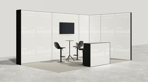 Stoisko w systemie M100 LED