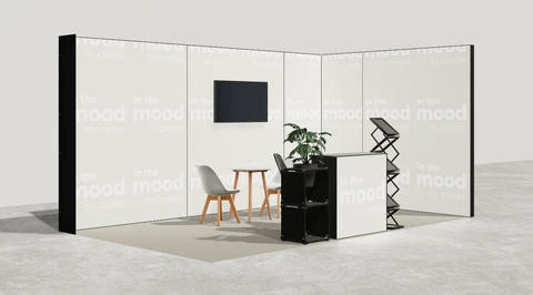 Stoisko w systemie M100 LED