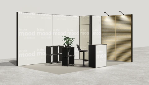 Stoisko w systemie M100 LED
