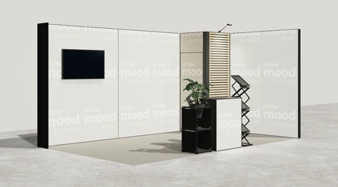 Stoisko w systemie M100 LED