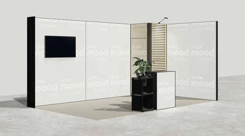 Stoisko w systemie M100 LED