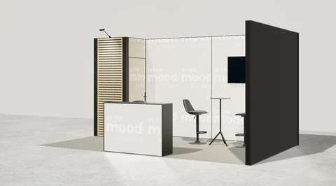 Stoisko w systemie M100 LED