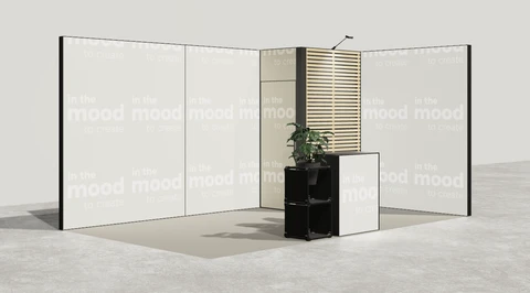 Stoisko w systemie M100 LED