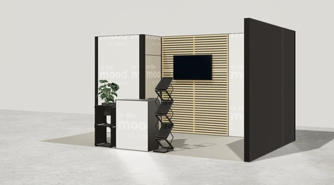 Stoisko w systemie M100 LED