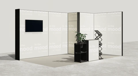 Stoisko w systemie M100 LED