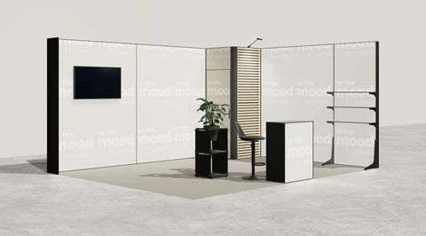 Stoisko w systemie M100 LED