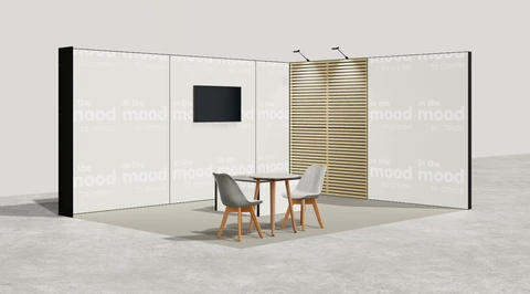 Stoisko w systemie M100 LED
