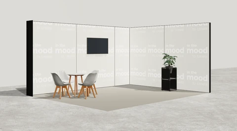 Stoisko w systemie M100 LED