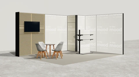 Stoisko w systemie M100 LED