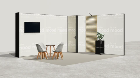 Stoisko w systemie M100 LED