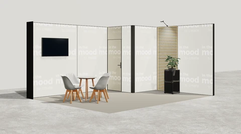 Stoisko w systemie M100 LED