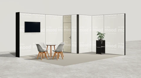 Stoisko w systemie M100 LED