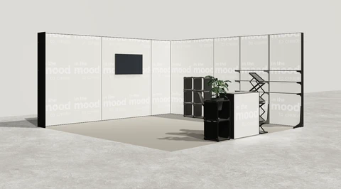 Stoisko w systemie M100 LED