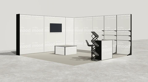 Stoisko w systemie M100 LED