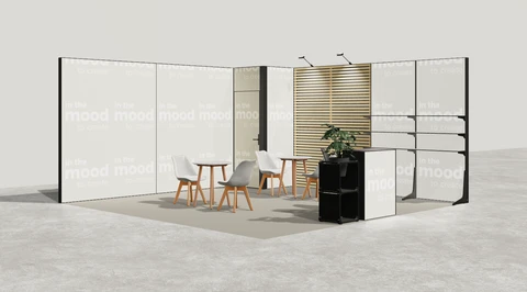 Stoisko w systemie M100 LED