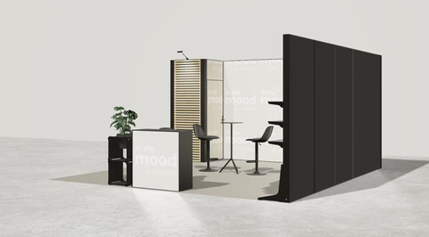 Stoisko w systemie M100 LED