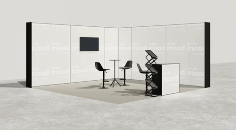 Stoisko w systemie M100 LED