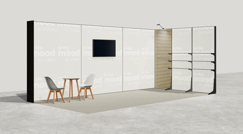 Stoisko w systemie M100 LED