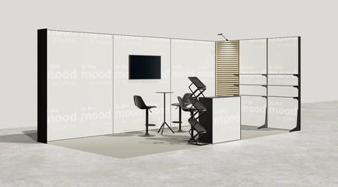 Stoisko w systemie M100 LED