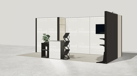 Stoisko w systemie M100 LED
