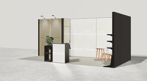 Stoisko w systemie M100 LED