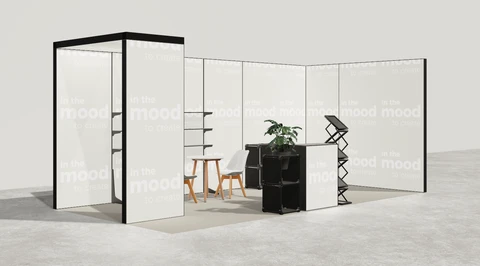 Stoisko w systemie M100 LED