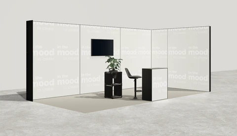 Stoisko w systemie M100 LED