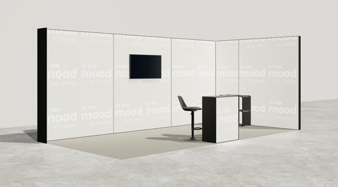 Stoisko w systemie M100 LED