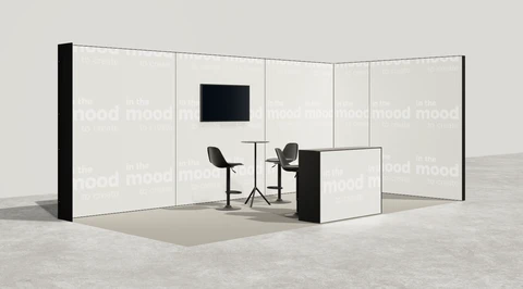 Stoisko w systemie M100 LED