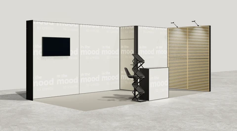 Stoisko w systemie M100 LED