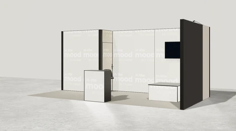 Stoisko w systemie M100 LED