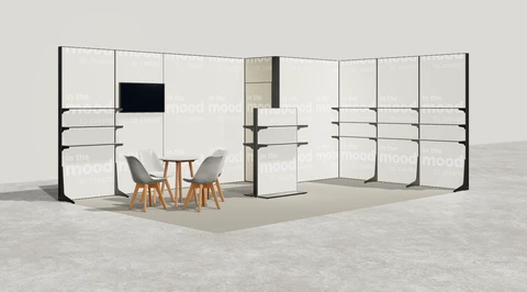 Stoisko w systemie M100 LED