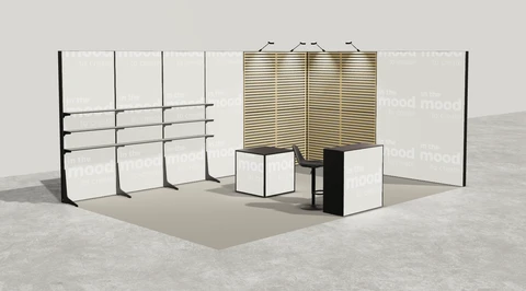 Stoisko w systemie M100 LED