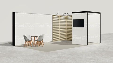 Stoisko w systemie M100 LED
